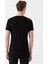 Erkek V Yaka Streç Siyah Basic Tişört 061748-900 7