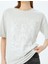 Baskılı Rahat Kalıp Kısa Kollu Bisiklet Yaka Tişört 10