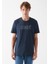 Mavi Logo Baskılı Lacivert Tişört 065781-28417 11