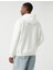 Basic Kapşonlu Sweatshirt Şardonlu 9