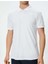 Polo Yaka Tişört Slim Fit Düğmeli Kısa Kollu - 4SAM10098MK - Koton - 4SAM10098MK - Beyaz - Xxl 8