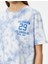 Batik Desenli Tişört Baskılı Kısa Kollu Bisiklet Yaka Pamuklu 8