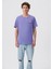 Jeans Baskılı Mor Tişört 066841-34637 7