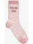 Çizgili Baskili Kadin Çorap 1
