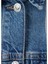 Kadın Karla Mavi 90s Jean Ceket 110154-85296 10