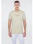 Mavi Logo Baskılı Bej Tişört 066846-70322 8