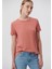 Kadın Pembe Basic Tişört 1611648-71072 7