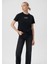 Mavi Logo Baskılı Siyah Tişört 1611594-900 19