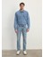 Jake Classic Denim Puslu Açık Mavi Jean Pantolon 0042286799 10