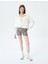 Kapüşonlu Fermuarlı Cep Detaylı Rahat Kalıp Kalın Modal Kumaş Sweatshirt 7
