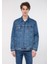 Erkek Drake Vintage Comfort Jean Mavi Ceket 010143-28013 9