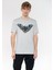 Erkek Baskılı Gri Tişört 0611130-70075 7
