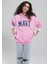 Mavi Logo Baskılı Kapüşonlu Pembe Sweatshirt 1600361-71038 14