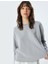 Basic Sweatshirt Bisiklet Yaka Uzun Kollu 6