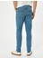 4SAM40057ND Koton Mıchael Erkek Jean Pantolon Açık Indigo 9