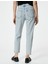 Mom Fit Kot Pantolon Hafif Dar Paça Mom Jean 7
