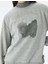 x Şahika Ercümen - Nakış Detaylı Baskılı Uzun Kollu Oversize Sweatshirt 10