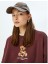 Ayı Işlemeli Sloganlı Bisiklet Yaka Şardonlu Oversize Sweatshirt 7