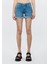 Kadın Vanna vintage Indigo Jean Şort 1413334573 11