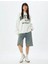 Kadın Sweatshirt Ekru 5WAL10170IK 5