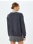 x Şahika Ercümen - Uzun Kollu Bisiklet Yaka Taşlı Oversize Sweatshirt 9
