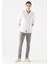 Erkek Jake Gri Gabardin Pantolon 0042231022 8