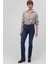 Mona Gold Klasik Vintage Koyu Mavi Jean Pantolon 1049787784 6