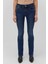 Mona Gold Klasik Vintage Koyu Mavi Jean Pantolon 1049787784 8