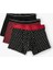 3'lü Boxer Seti Palmiye Baskılı Çok Renkli 5