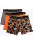 3'lü Boxer Seti Kamuflaj Baskılı Çok Renkli 4