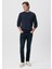 Jake Mavi Black Puslu Gece Mavisi Jean Pantolon 0042227245 10