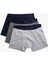 Pamuklu 3'lü Set Basic Boxer 1