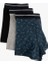 3'lü Boxer Seti Oyun Baskılı Çok Renkli 5