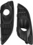 1 Çift Ön Tampon Alt Petek Sis Lambası Surround Izgara Sis Lambası Kapak Ford Fiesta Mk7 Facelift 2013-2017 (Yurt Dışından) 5