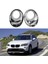 Araba Stil Ön Sisli Fog Çerçeve Lamba Yüzüğü Kapak Bmw X1 E84 2009 2011 2012 2012 Için (Yurt Dışından) 4