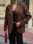 Kadın Çengel Detaylı Blazer Ceket 3