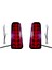 Araba LED Arka Tampon Sis Farları Fren Işıkları Toyota Alphard/vellfire 30 Serisi Için Dinamik Dönüş Sinyal Işıkları (Yurt Dışından) 1