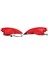Araç Arka Tampon Fren Lambası Arka Çubuk Yansıtıcı Hyundai Için Işık Arka Sis Işığı IX35 10-15 92405-2Z300 92406-2Z300 (Yurt Dışından) 3