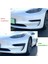 Araba Ön Tampon Ayırıcı Spoiler Kapaklar Tesla Model 3 2017-2023 Gloss Siyah Için Trim Sis Farları Kaş Rüzgar Bıçağı (Yurt Dışından) 3