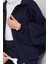 Fermuarlı Oversize Takım 1595 - Lacivert 4