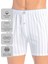 Premium 5'li Çizgili Erkek Boxer - %100 Pamuk, Ultra Yumuşak Kumaş, Rahat Kalıp, Etiketsiz ve Kaliteli Boxer, Hediye Kutulu Günlük Erkek Iç Giyim 3