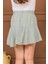 %100 Pamuk Müslin Cep Detaylı Mini Şort Etek 4