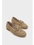 Tani Hasır Örgü Metal Tokalı Kadın Loafer 3