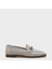 Hakiki Deri Metal Tokalı Kadın Loafer Ayakkabı 11