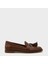 Metal Tokalı Püsküllü Kadın Loafer Ayakkabı 5