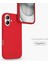 Yumuşak Silikon Kılıf iPhone 16 Plus - Ateş Kırmızısı 2