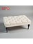 Smarto-Beyaz Kapitone 110X40X45 Puf 2