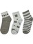 Bayan Çorap - 3'lü Sevimli Desenli Çorap Seti 1
