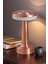 Oslo Şarjlı 3 Renk Modlu Dokunmatik Bakır Renk Masa Lambası 2