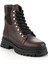 Kahve Hakiki Deri Kadın Bot & Bootie K02462040403 2